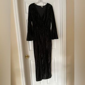 Crushed Velvet Jumpsuit